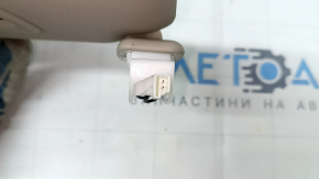 Left visor BMW 3 F30 4d 15-18 beige, without hook, for backlight