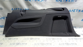 Right arch trim Audi Q7 4L 10-15 for 3 rows, black, scratches