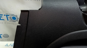 Right arch trim Audi Q7 4L 10-15 for 3 rows, black, scratches