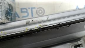 Left threshold Audi A6 C8 19- silver, scratches