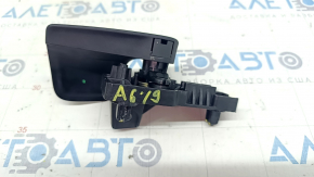 Bonnet opening handle interior Audi A6 C8 19- black, broken fasteners