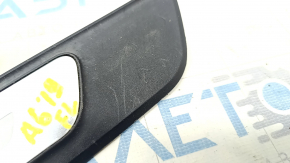 Door sill trim outer front left Audi A6 C8 19- black with chrome insert, scratches, broken fastening