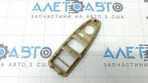 Front left window lift control trim BMW 3 F30 12-18 beige without auto-folding