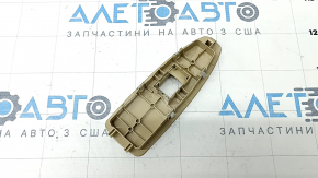 Front right window lift control trim BMW 3 F30 12-18 beige, scratches