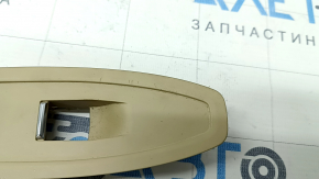 Front right window lift control trim BMW 3 F30 12-18 beige, scratches
