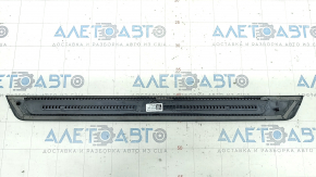 Door sill trim outer front right Audi A6 C8 19- black with chrome insert, scratches