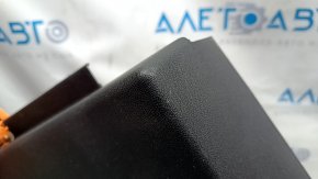 Door trim card rear right Chevrolet Equinox 18-21 black, armrest black leather, black insert, scratches