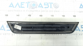 Door sill trim outer rear left Audi A6 C8 19- black with chrome insert, scratches
