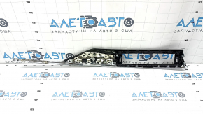 Front panel trim center BMW 3 F30 12-18 gray, under ebony