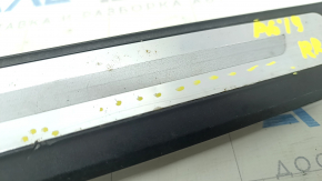 Door sill trim outer rear right Audi A6 C8 19- black with chrome insert, scratches