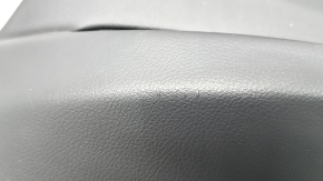 Door trim card rear right BMW 3 F30 12-18 black leather, ebony trim, insert and armrest beige leather, with black molding and backlight, dents, scratches