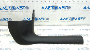 Door sill trim inner front right Audi A6 C8 19- black, scratches