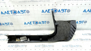 Door sill trim inner front right Audi A6 C8 19- black, scratches