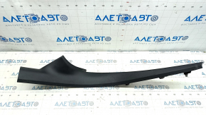 Door sill trim inner rear left Audi A6 C8 19- black, scratches