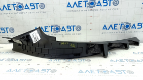 Door sill trim inner rear right Audi A6 C8 19- black, scratches