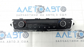 Climate control BMW 3 F30 15-18 heated, black with chrome