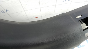 Center pillar trim lower left Audi A6 C8 19- black, scratches