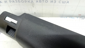 Center pillar trim lower right Audi A6 C8 19- black, scratches