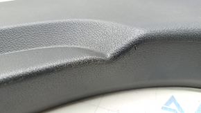 Center pillar trim lower right Audi A6 C8 19- black, scratches