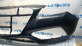 Front bumper bare Hyundai Sonata 16-17 hybrid OEM dented, scratched