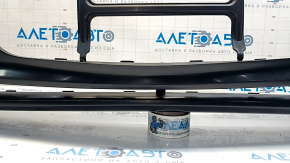 Front bumper bare Hyundai Sonata 16-17 hybrid OEM dented, scratched