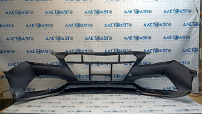 Front bumper bare Hyundai Sonata 16-17 hybrid OEM dented, scratched