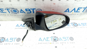 Side mirror right Toyota Camry v50 12-14 3 pins, red