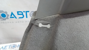 Right arch trim Toyota Prius 30 10-15 gray, type 2, scratches, without plug, for dry cleaning, creases, torn fastener