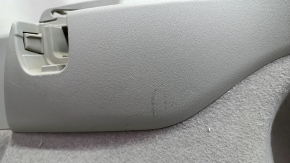Right arch trim Toyota Prius 30 10-15 gray, type 2, scratches, without plug, for dry cleaning, creases, torn fastener