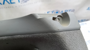 Right arch trim Toyota Prius 30 10-15 gray, type 2, scratches, without plug, for dry cleaning, creases, torn fastener