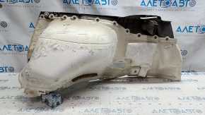 Right arch trim Toyota Prius 30 10-15 gray, type 2, scratches, without plug, for dry cleaning, creases, torn fastener