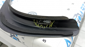 Body molding side left BMW 3 F30 12-18 black matte, broken fasteners