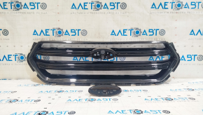 Radiator grill grill Ford Escape MK3 17-19 rest black gloss