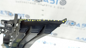 Frame grille fog light left BMW 3 F30 16-18 closed, structure, broken fasteners, missing fragments