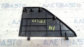 Arch trim trim right RX300 RX330 RX350 RX400h 04-09 black, scratches