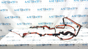 Power cable for battery BMW 3 F30 12-18 through the whole body
