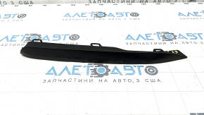Right fog light grille frame molding BMW 3 F30 16-18 matt black, crack in mount