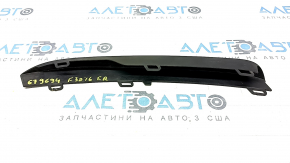 Right fog light grille frame molding BMW 3 F30 16-18 matt black, crack in mount