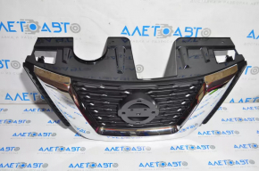 Grille radiator grill Nissan Rogue 17- no camera, no radar, no emblem