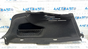 Left arch trim Audi A6 C8 19 - black, for dry cleaning, missing mesh mount