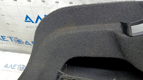 Left arch trim Audi A6 C8 19 - black, for dry cleaning, missing mesh mount