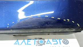 Threshold right BMW 3 F30 12-18 blue, scratches, dent
