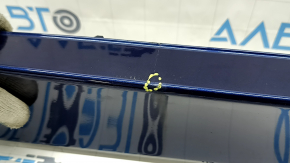 Threshold right BMW 3 F30 12-18 blue, scratches, dent