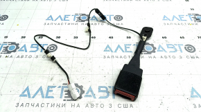 Seat belt latch front left BMW 5 G30 17-23 black