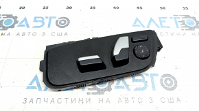 Driver's seat control BMW 5 G30 17-23 black