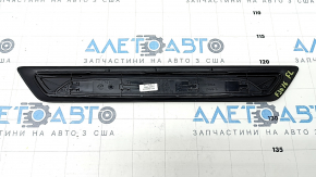 Door sill trim front left outer BMW 3 F30 12-18 black