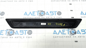 Door sill trim front right outer BMW 3 F30 12-18 black