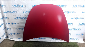 Tesla Model 3 18 bare hood - aluminum, red PPMR bumps, scratches