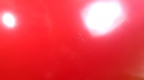 Tesla Model 3 18 bare hood - aluminum, red PPMR bumps, scratches