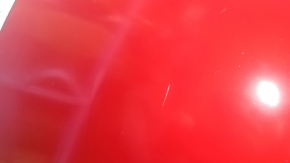 Tesla Model 3 18 bare hood - aluminum, red PPMR bumps, scratches